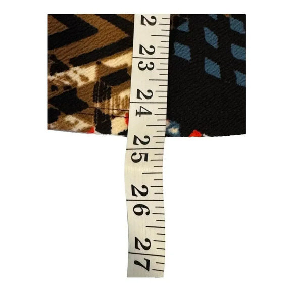 NEW LuLaRoe Cassie Women's XS Geometric Pencil Midi Skirt Multicolor Casual‎ - Picture 5 of 6